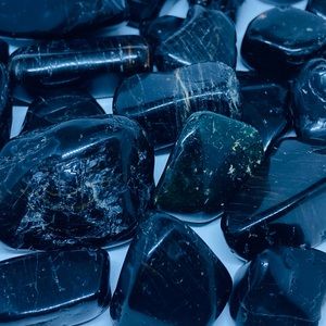 Black Tourmaline Tumbled Crystal